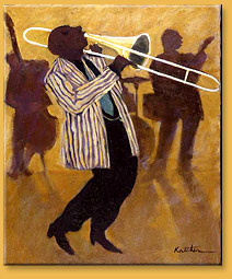 Blowing His Own Horn