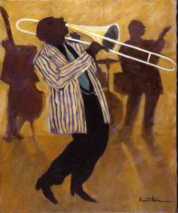 Blowing His Own Horn